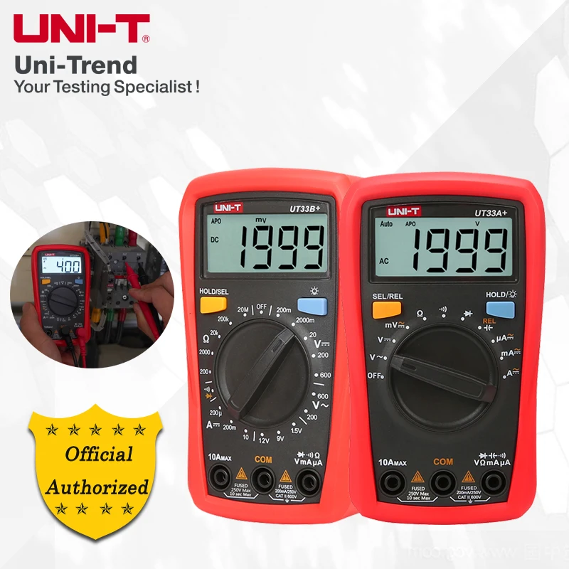 UNI-T UT33+ Series …