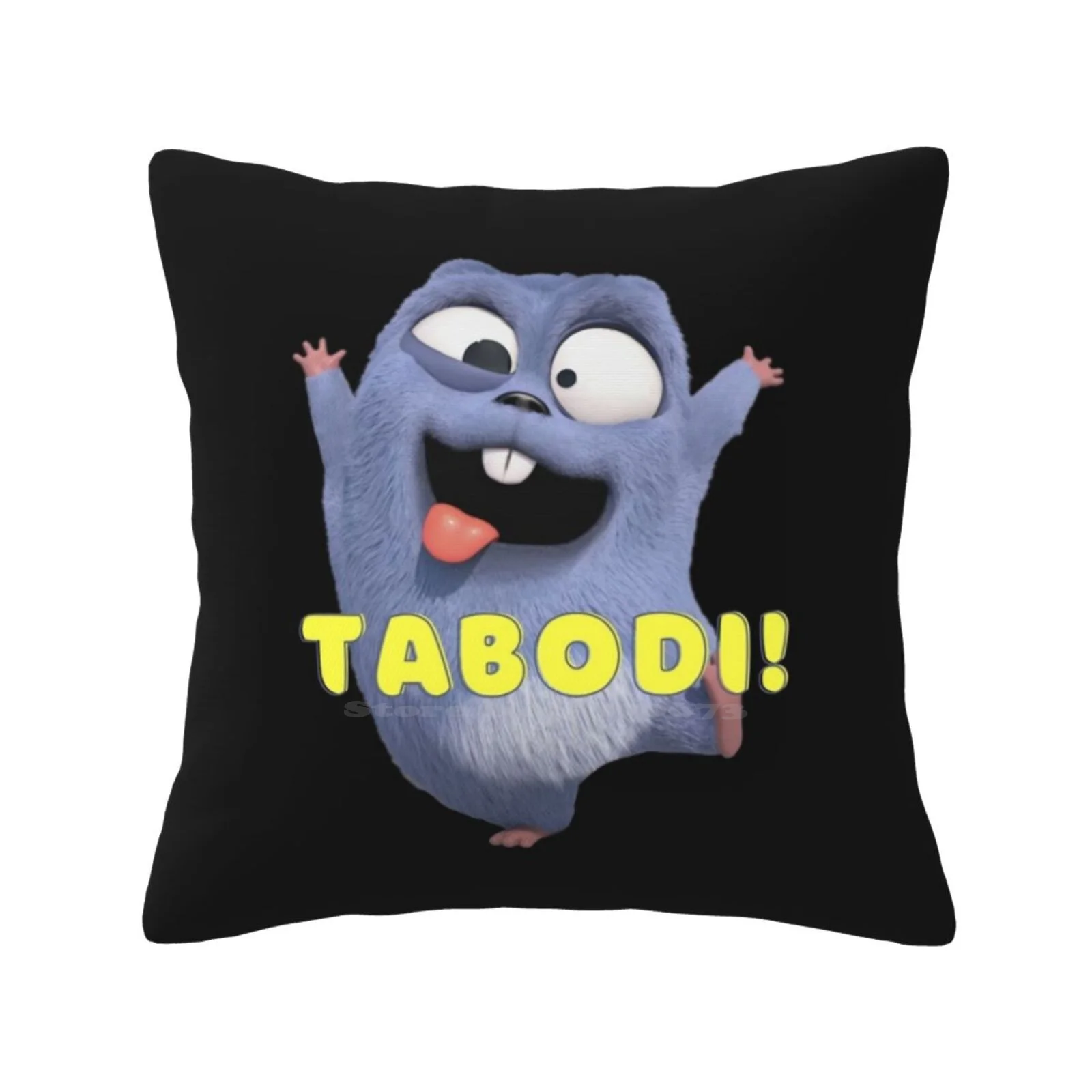 Happy Lemmings Tabodi And Grizzy Fashion Sofa Throw Pillow Cover Pillowcase Baby And Kids Bear And Lemmings Bear And The