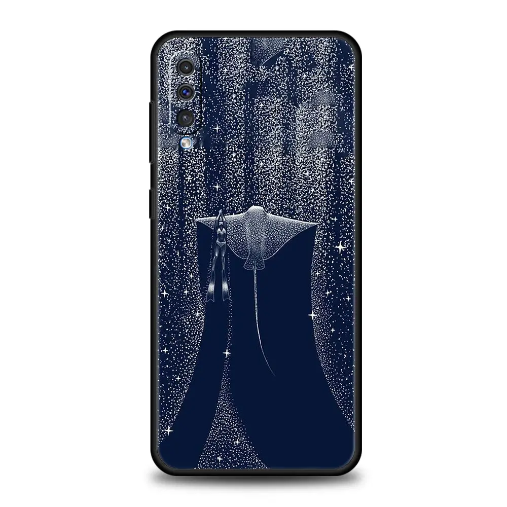 Killer Whale Orca Phone Case For Samsung A54 A52 A24 A14 A50 A70 A10 A30 A40 A20S A20E A06 A12 A22 A34 A42 A32 5G A04s A16 Cover