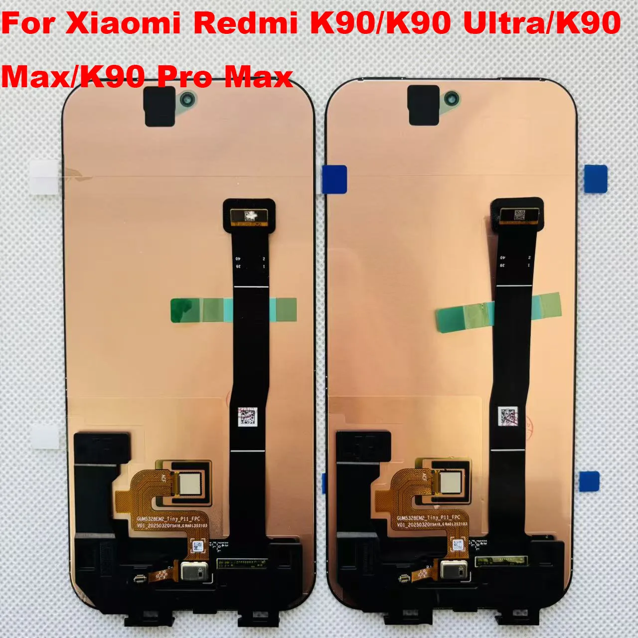 AMOLED Original For Xiaomi Redmi K90/ K90 Ultra /K90 Max LCD Touch Screen Frame 6.9