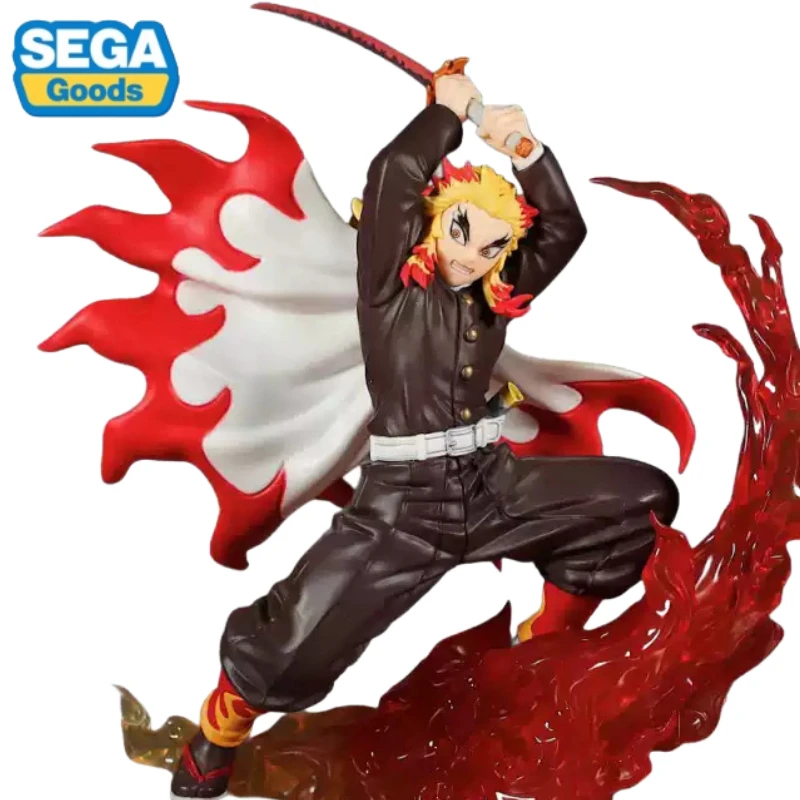 

Brand New In Stock SEGA XROSS LINK Demon Slayer Rengoku Kyojuro Mugen Train Figure Gift for Anime Fans Collection