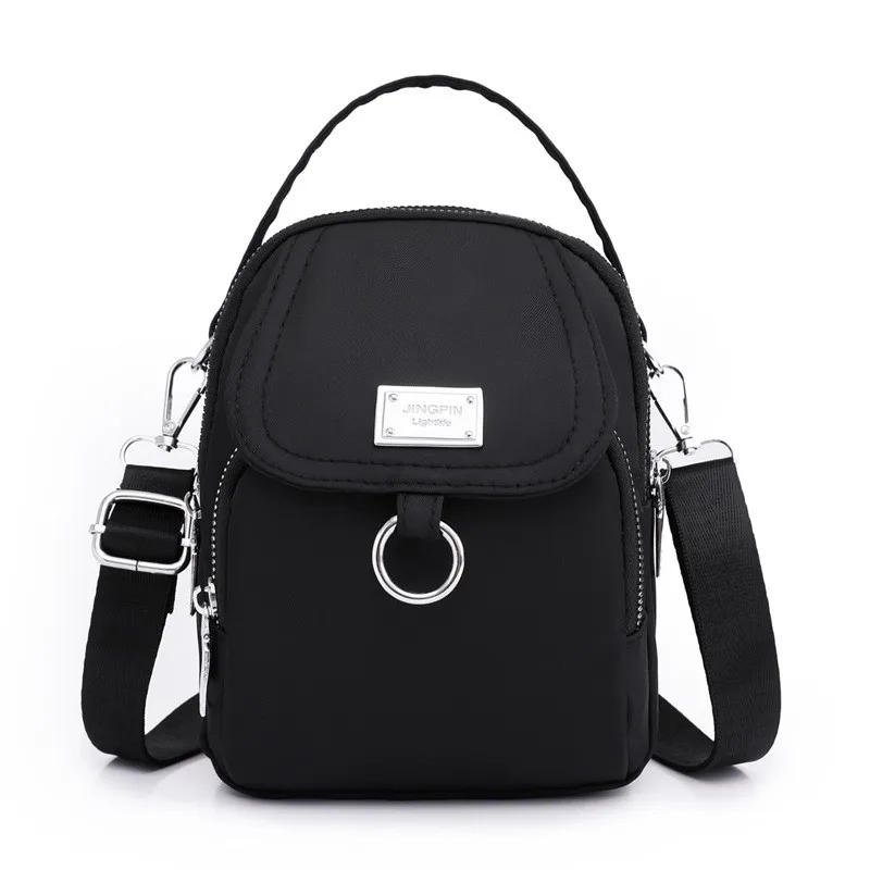 Fashion 3 Layers Women Small Handbag High Quality Durable Fabric Female Shoulder Bag Prettry Style Girls Lovely Mini Bag