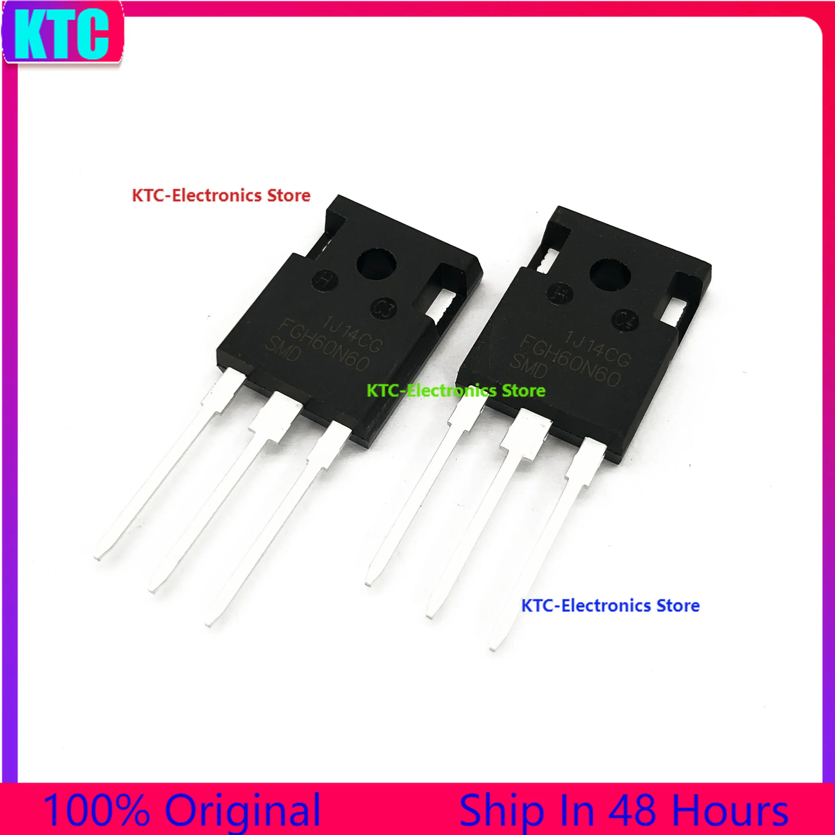 10Pcs 100% New FGH60N60SMD FGH60N60UFD FGH60N60SFD FGH60N60 60N60 TO-247 IC Chipset