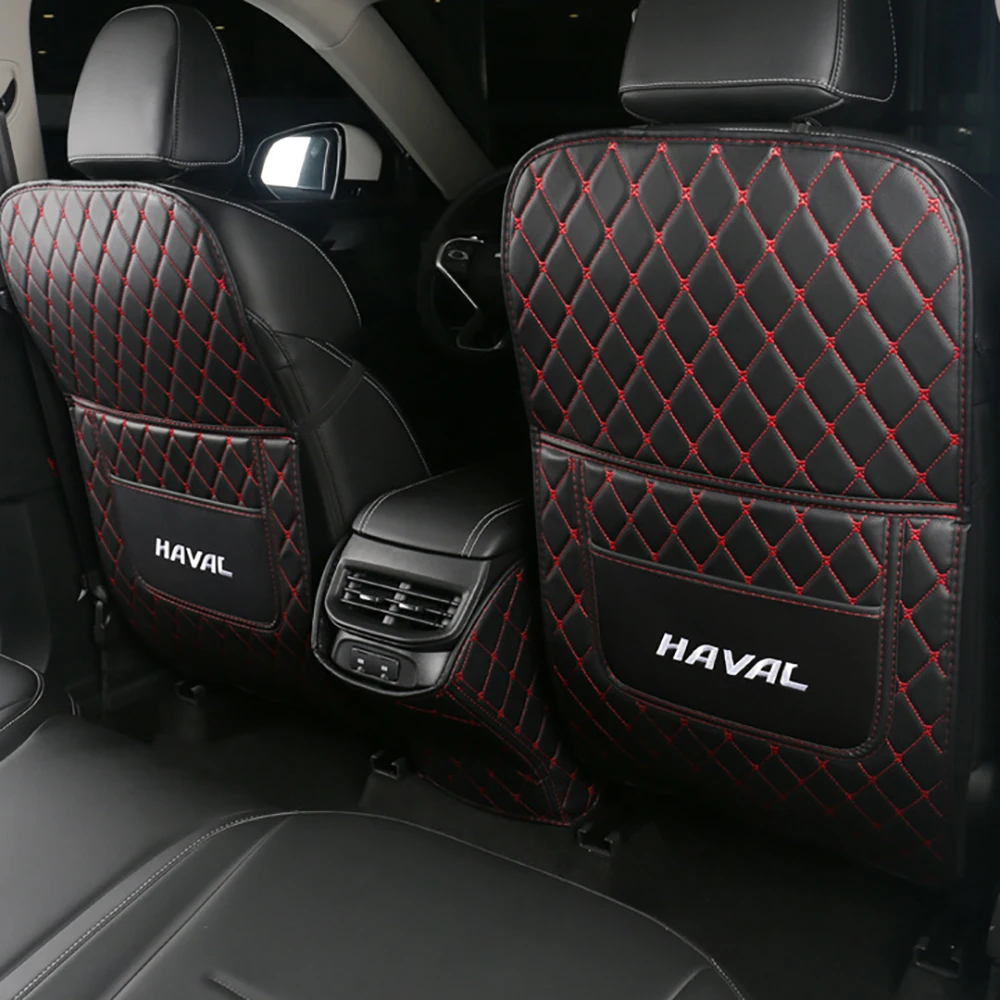 Car Rear Seat Anti-kick Mat 3pcs/set for Haval H6 2021 2022 2023 3TH Pad Cover Case Cushion Sticker Protection Styling