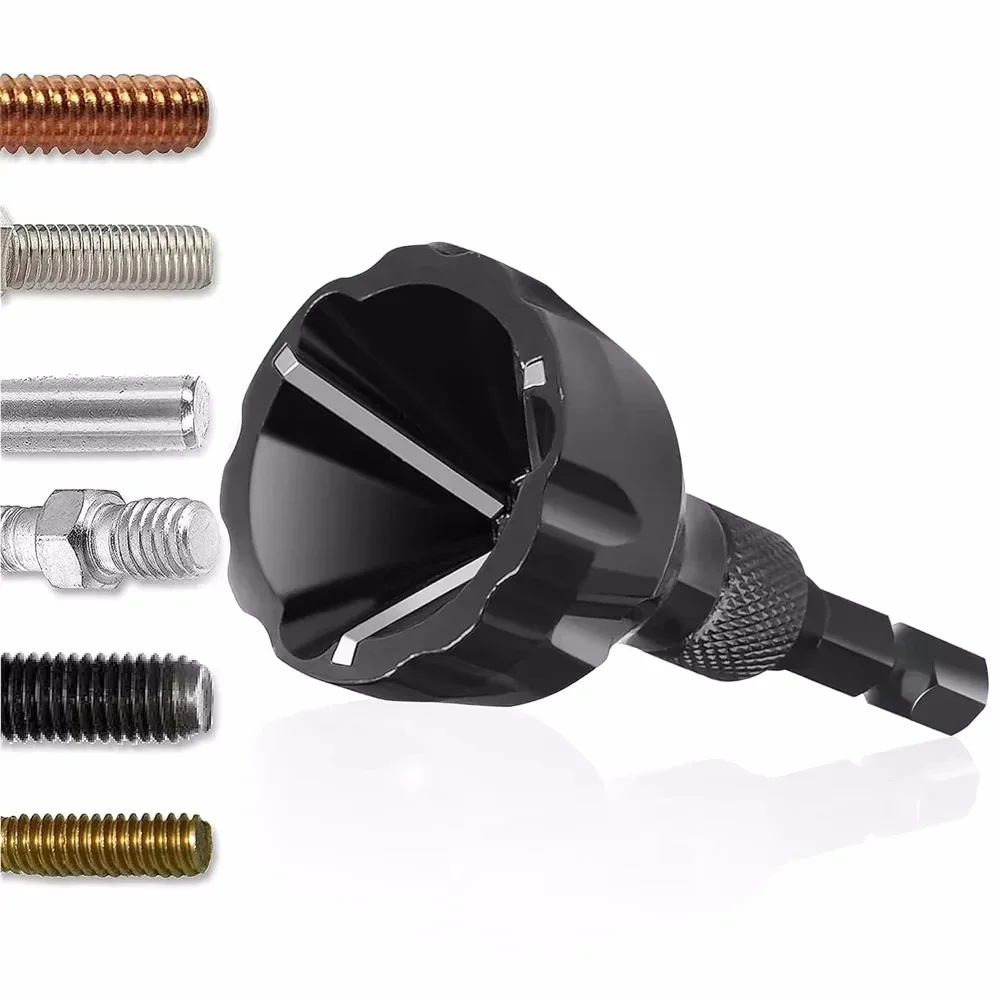 

Deburring External Chamfer Tool Carbide Burr Blade Hard Sharp Metal Trimming Drill Bit Internal Countersink Steel Copper Screw