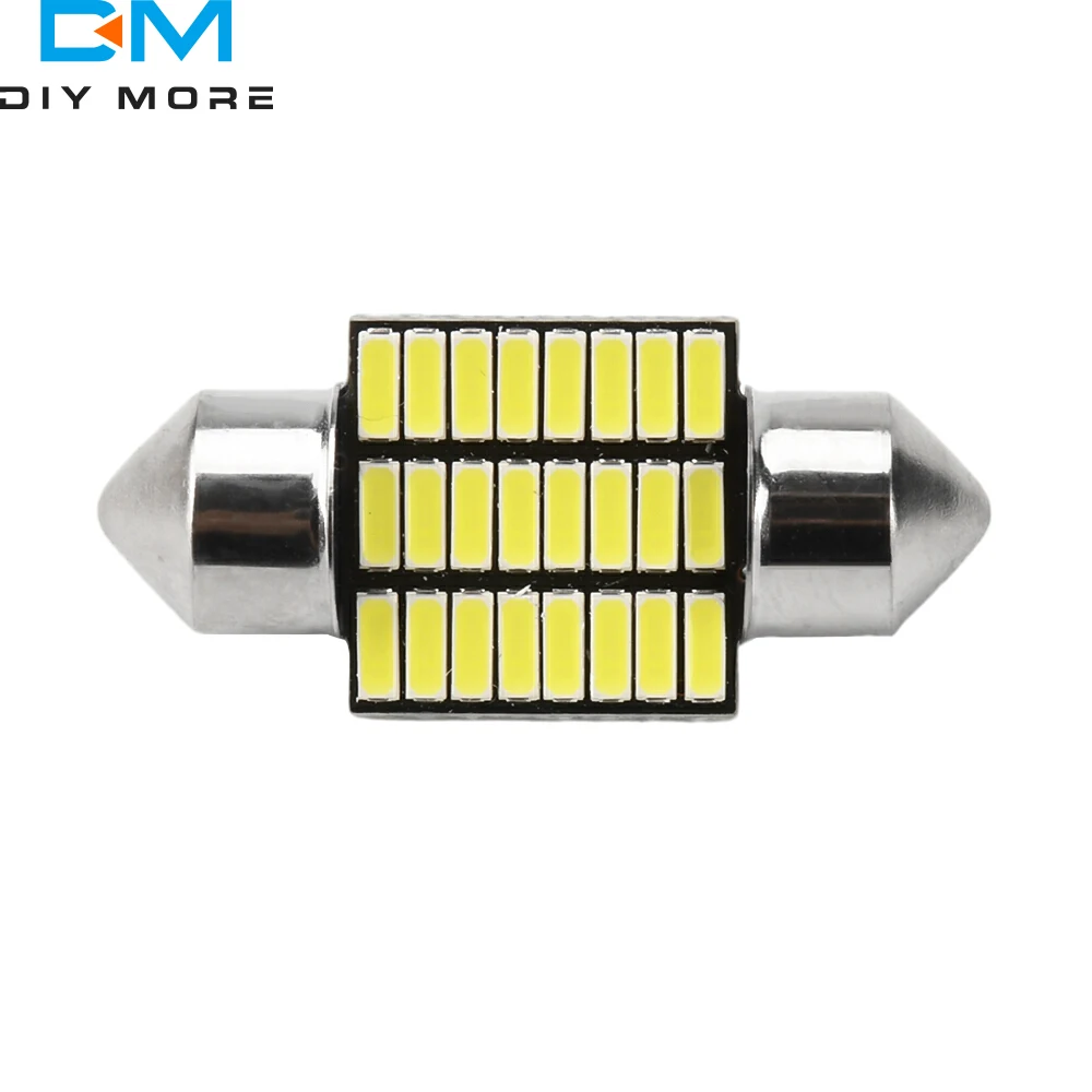 12V 2W Car Interior Ceiling Trunk License Plate Light 24/30/36/39 LED SMD 300LM Light for Roof Lights Map lights Trunk Lights