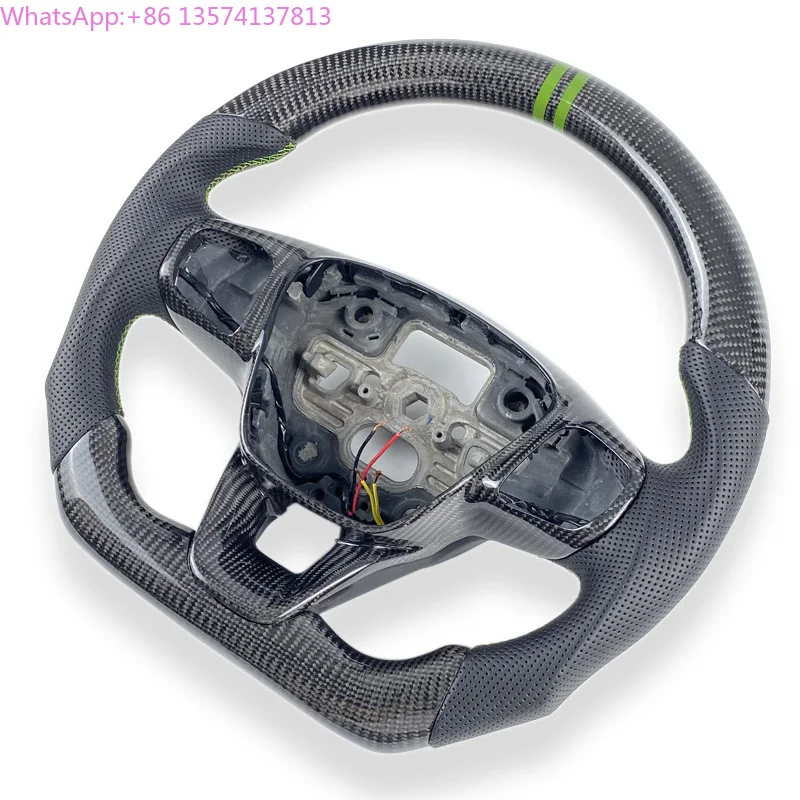 

Steering Wheel Customization Applicable to Ford Focus MK2 MK3 MK4 RS ST Mondeo Edge Steering Wheel Carbon Fiber