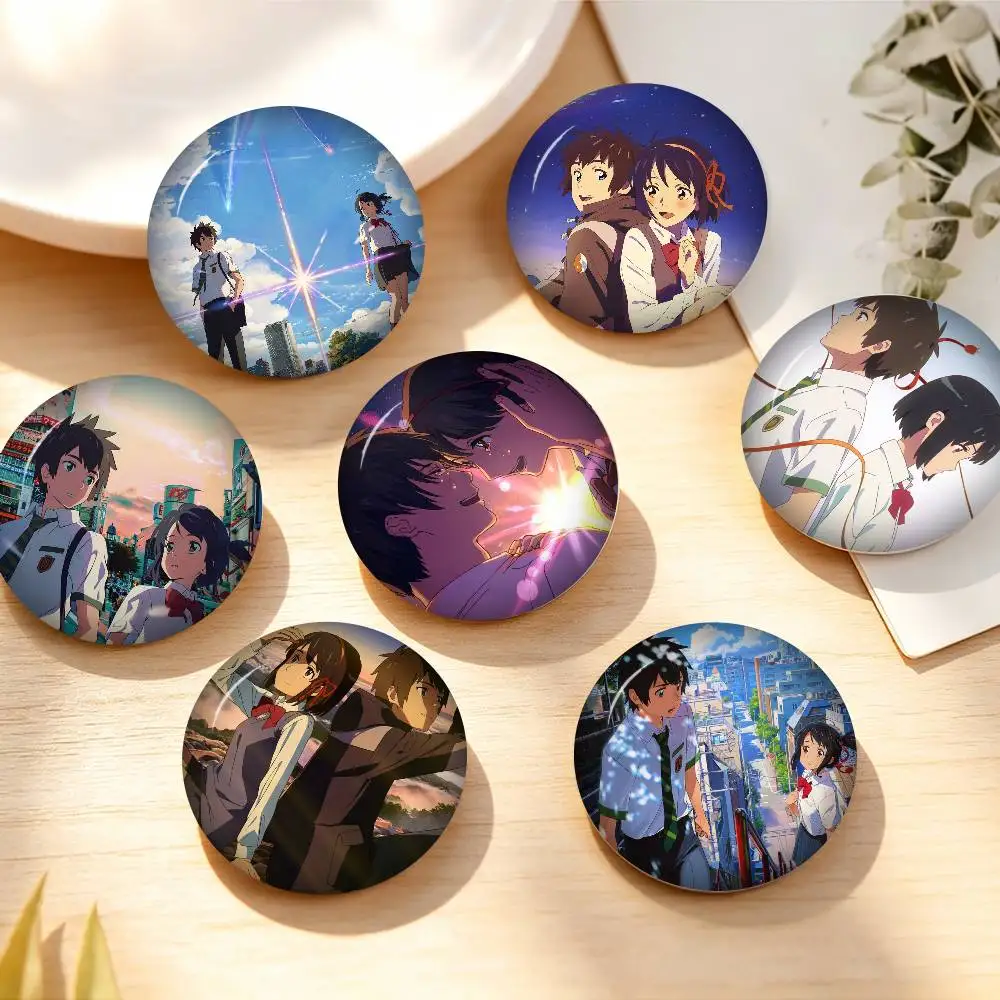 Pins esthétiques Anime, badges amusants pour nom, ami, sac à dos, accessoires de collection