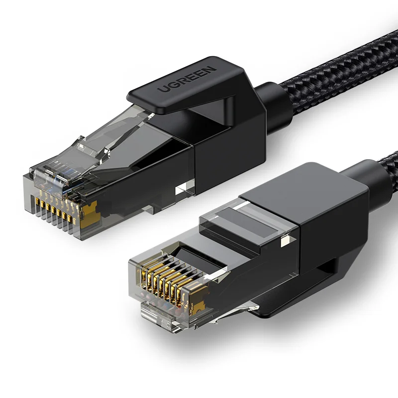 UGREEN Cat 6 이더넷 케이블 편조 Cat6 기가비트 고속 1000Mbps 인터넷 케이블 RJ45 차폐 네트워크 LAN 케이블