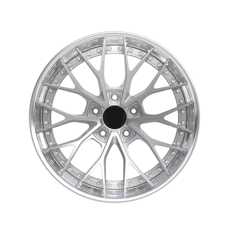 

Forged Racing Wheels 20 21 22 24 26 Inch Custom Brushed Bronze Polished Lip Rims 2-piece Wheels