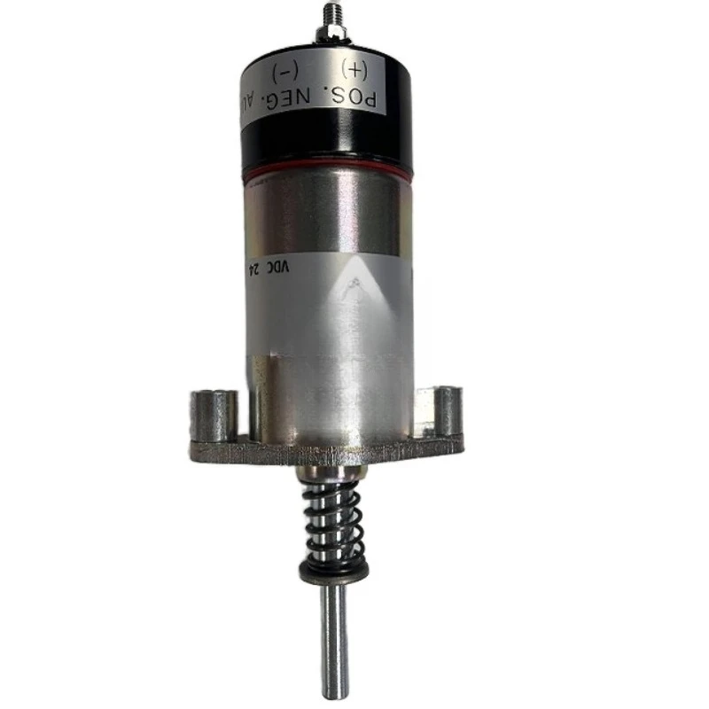 Excavator Parts Engine Fuel Stop Solenoid Switch High Quality 24v Flameout Close Solenoid Valve 125-5774