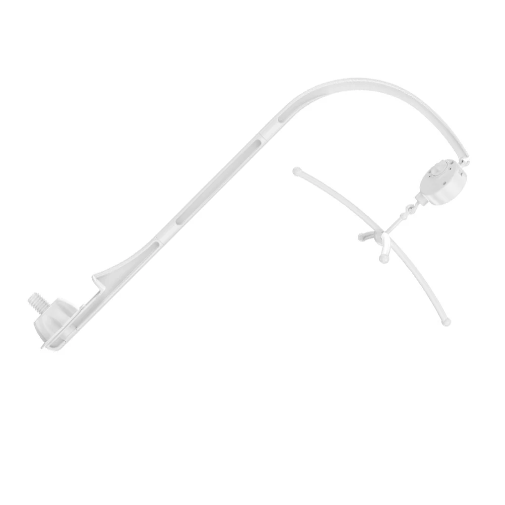 

Baby Crib Mobile Holder Premium Plastic Bell Bracket Sturdy Arm for Hanging Toys Bells Music Exposure Promotes Skills Safe