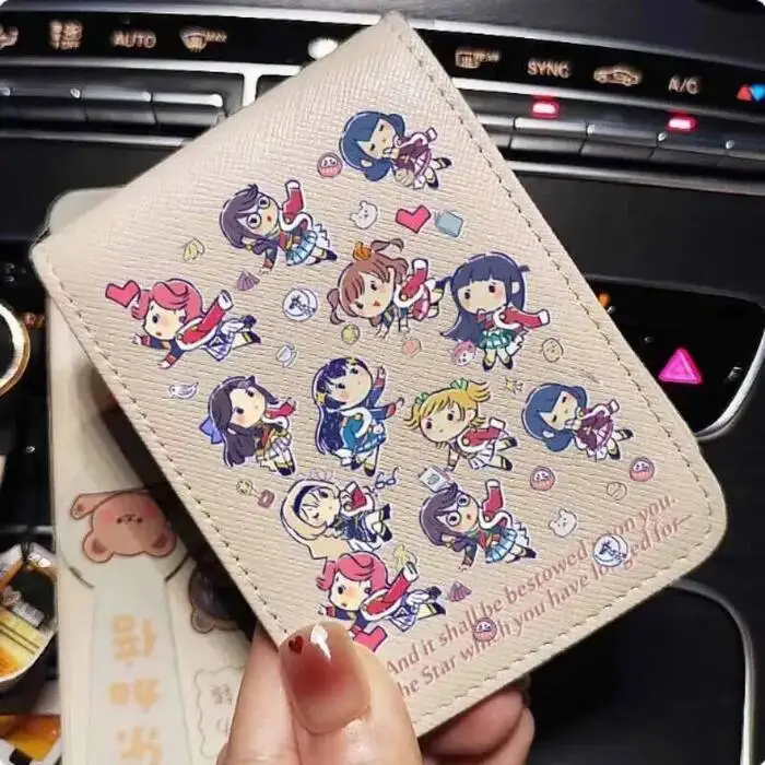 

Revue Starlight модный кошелек из искусственной кожи, держатель для карт, сумка для косплея, подарок B2120, аниме