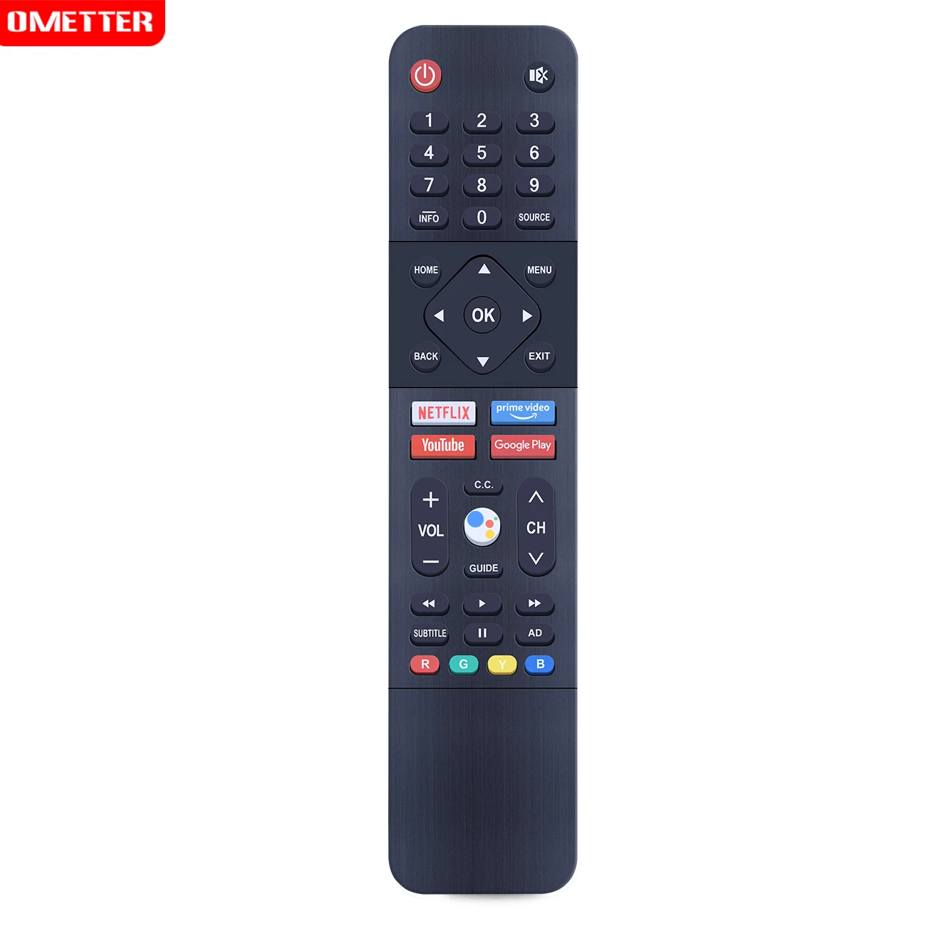 เสียงรีโมทคอนโทรลสำหรับ Sansui SKYWORTH PANASONIC TOSHIBA PRISM + Q HD Android LED TV JSW32ASHD ใช้งานร่วมกับลักษณะ