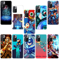 Game M-Megaman R-Rockman Phone Case For Xiaomi Poco F7 14 Ultra Mi 15 10 11 Lite X7 X6 X5 X3 M5S M6 10T 11T F6 F5 Pro F4 GT Cove