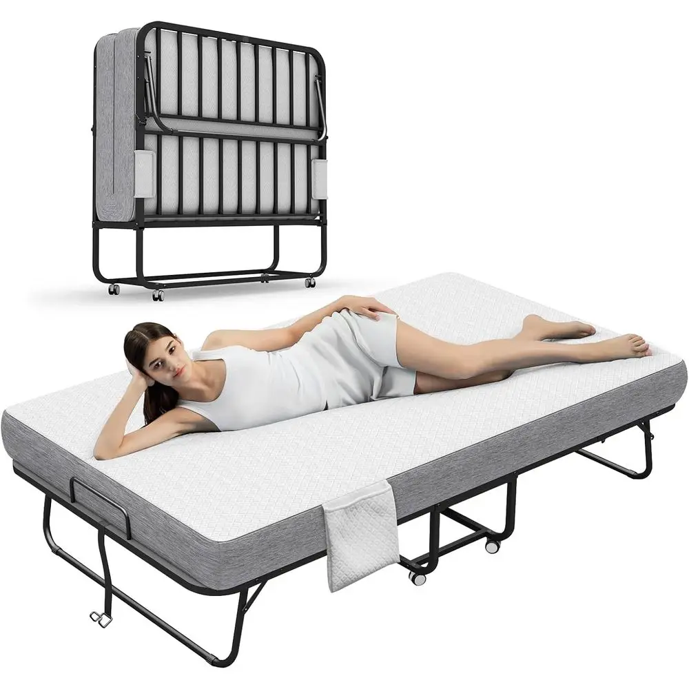

Extra-Wide Comfortable Sleeper Sofa Bed, 75x46 with Mattress