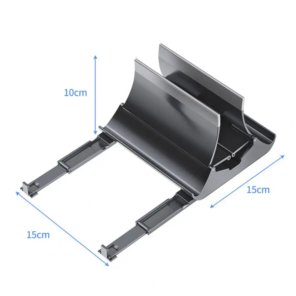 Подставка для ноутбука, универсальная нескользящая, эффективная, рассеивающая тепло, растягивающаяся вертикальная настольная подставка для ноутбука для офиса