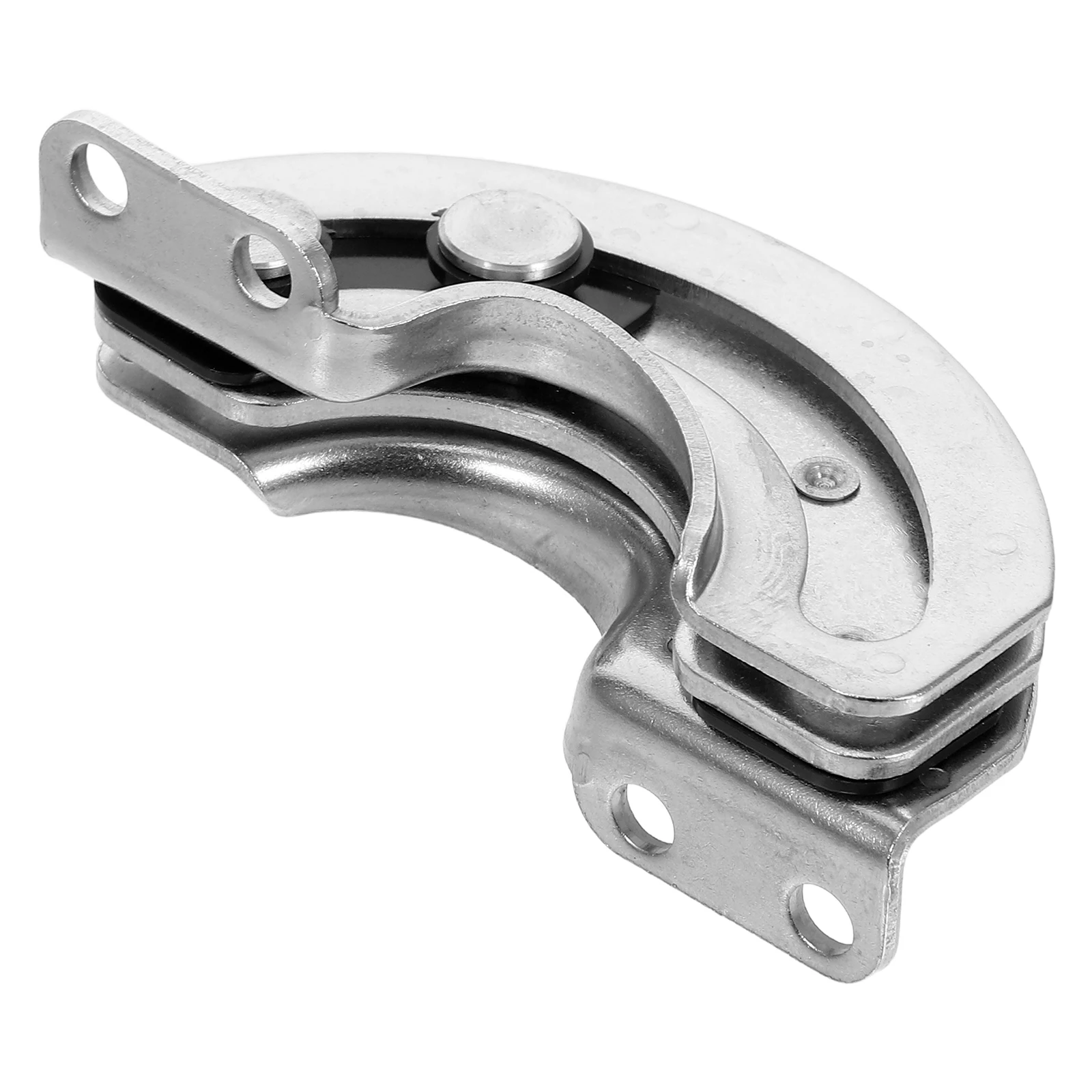

Heavy Duty 180 Degree Sliding Hinge Silver Right Smooth Operation Half-Round Glass Doors Space Saving High Traffic Areas