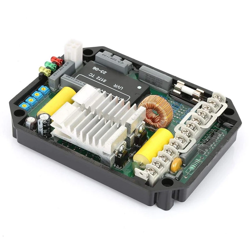 Voltage Regulator Single/Three-Phase Generator Overvoltage Protection DC80V UVR6 Automatic