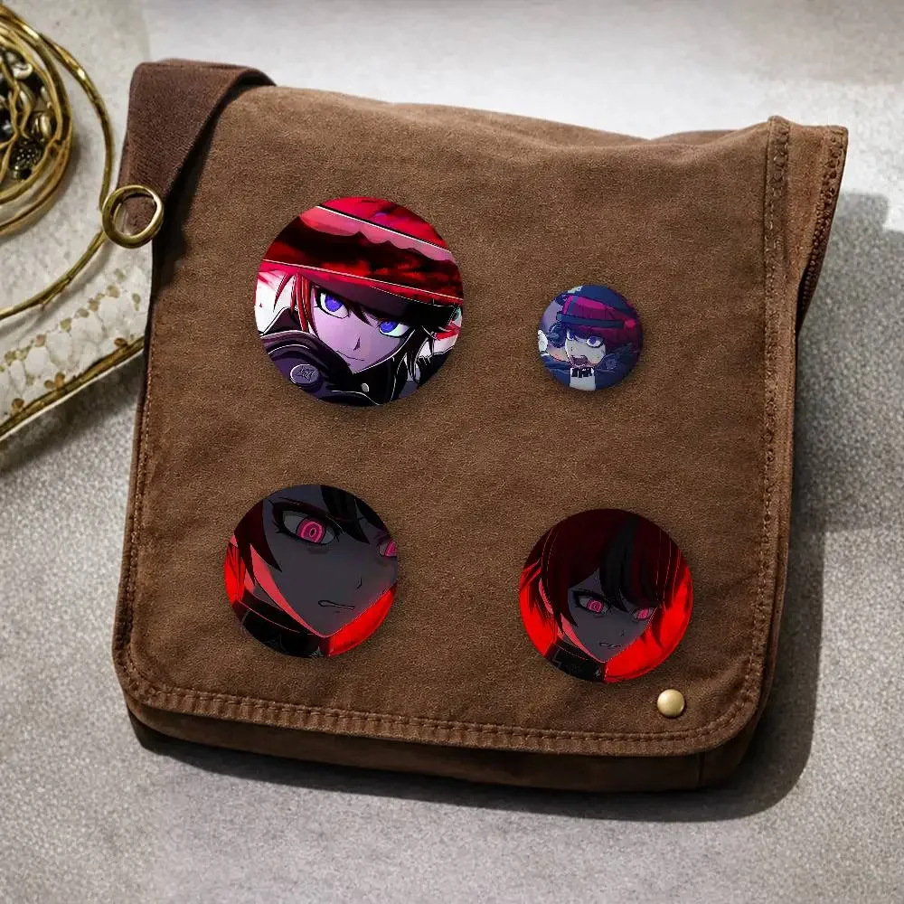 ThE HundrEd LinE TakuM-i SuM-ino Badge On Backpack Accessories Enamel Pins Round Brooches Clothes Bag Decor Jewlery Friend Gifts