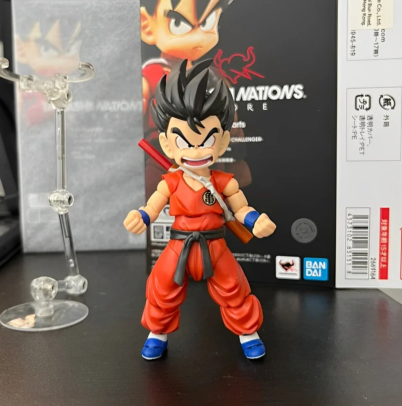 In Stock Bandai S.H.Figuarts Dragon Ball Son Goku -Innocent Challenger- Ver. 10cm Anime Action Pvc Shf Figures Collection Model