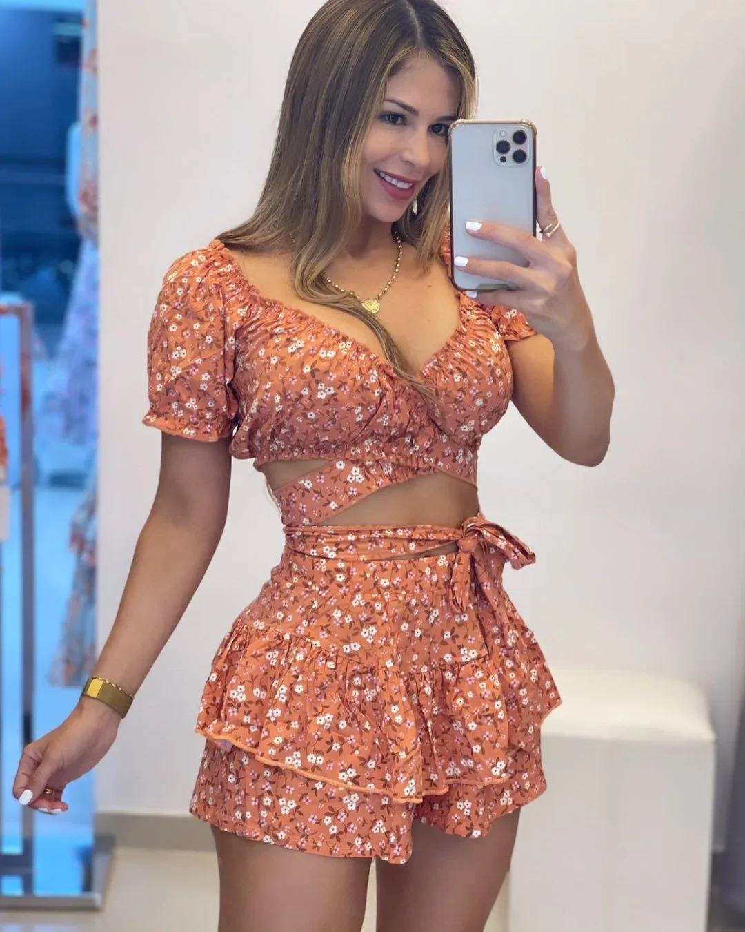 Playsuits Women Print Floral Jumpsuits Shorts Skirts Pants V Neck Short Sleeve Lace Up Tight Waist One Piece Sexy Rompers