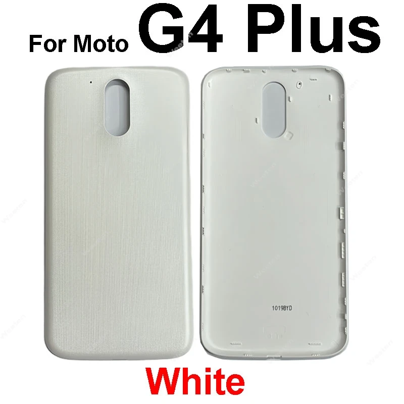 Rear Battery Cover Case For Motorola Moto G5 XT1685 XT1672 XT1670 XT1671 XT1676 XT1675 XT1677 G4 Plus Back Battery Cover Housing