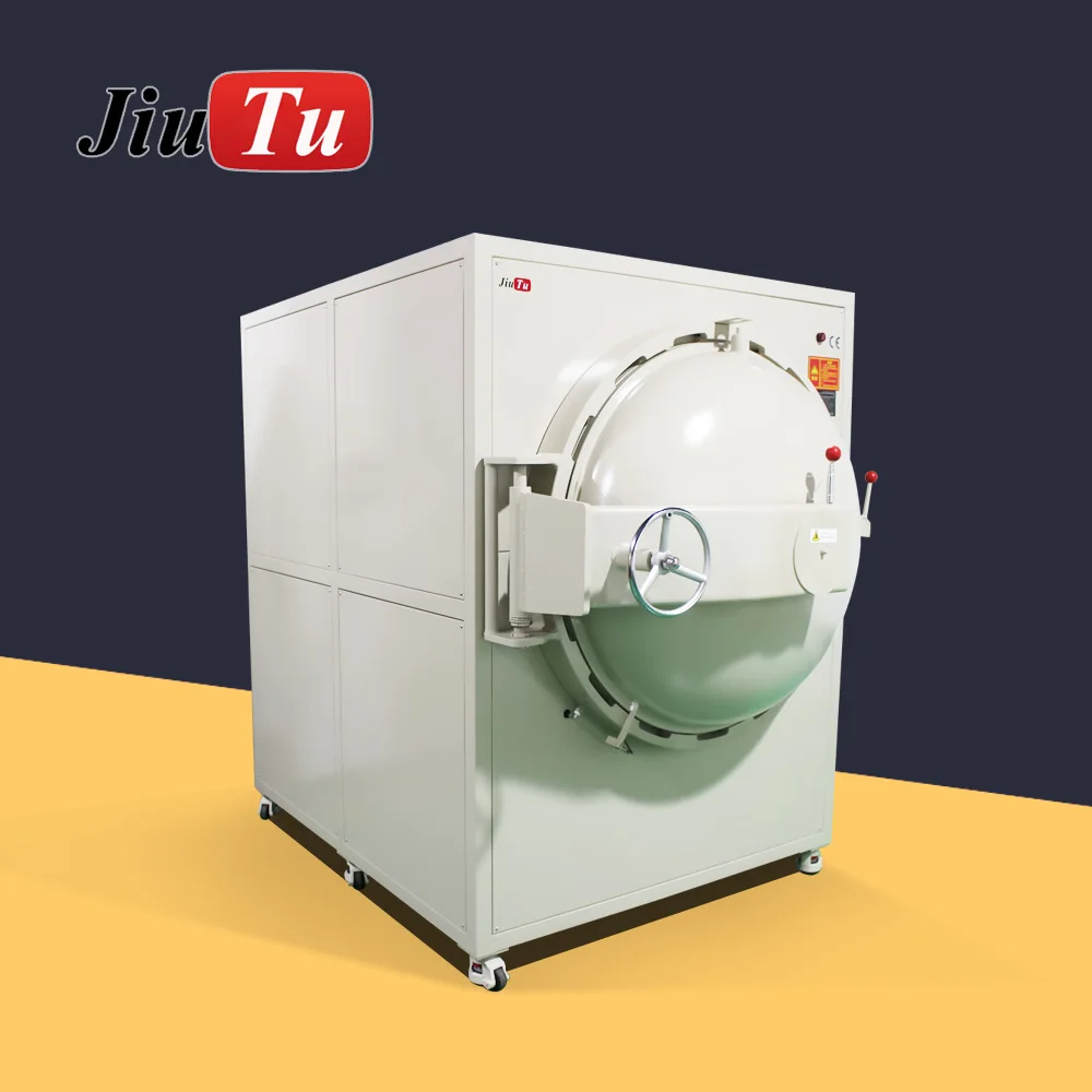 800*1200mm Industrie Opto-elektronica Hogedruk Gesegmenteerde Bellen Remover Voor ITO + CG FILM + CG CTP + LCD Bubble Verwijderen Machine