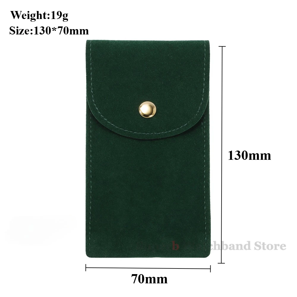 Сумка для часов Зеленый Синий Черный Фланелевая Подарочная Сумка Дорожный Чехол Для Хранения Прочные Портативные Часы Защита от пыли для Мужчин и Женщин