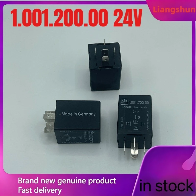New 5pcs/lot  2757472 2348207 1.001.200.00 12V 24V Paver time delay relay