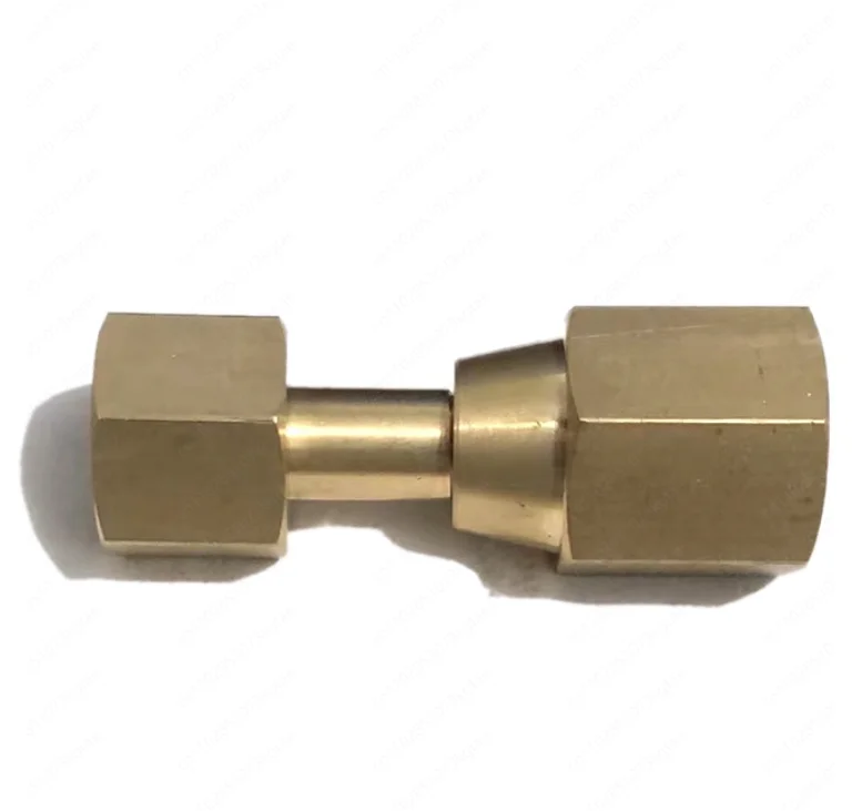 US inner CGA580 to inner G5/8 nitrogen cylinder adapter