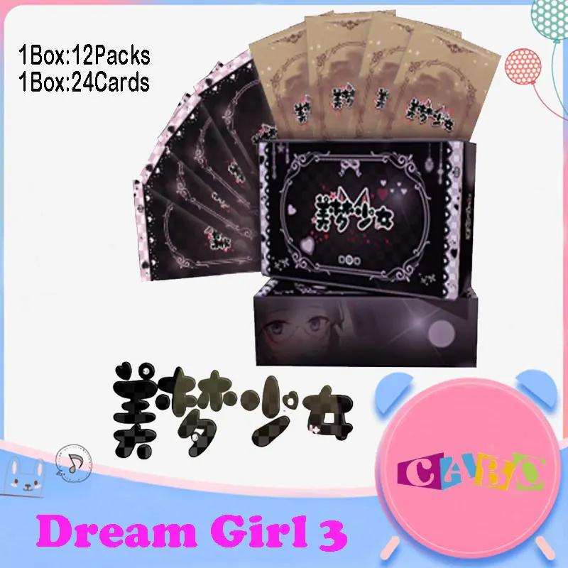 Bargain Price Dream Girls 3 Collection Card Goddess Story Waifu Booster Box ACG TCG CCG Trading Card For Hobbies Gift