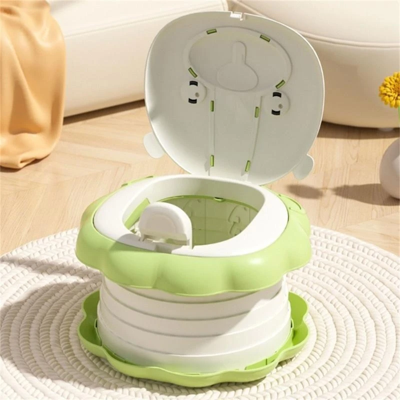 子供向けの旅行トイレトイツキャンピングカートレーラートイレ椅子の折りたたみトイレ