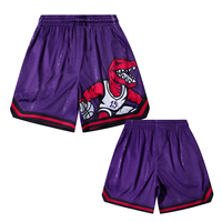 2025 New Arrive style Vintage Cartoon Raptors Shorts Breathable Training Sports comfort Basketball Loose Casual Beach Shorts