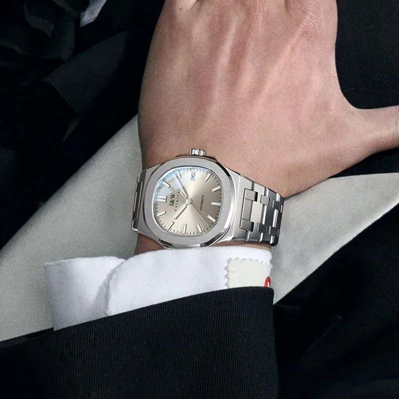 IW Carnival мужские роскошные механические наручные часы с автоматическим механизмом сапфировое зеркало простая модель водонепроницаемые светящиеся мужские часы