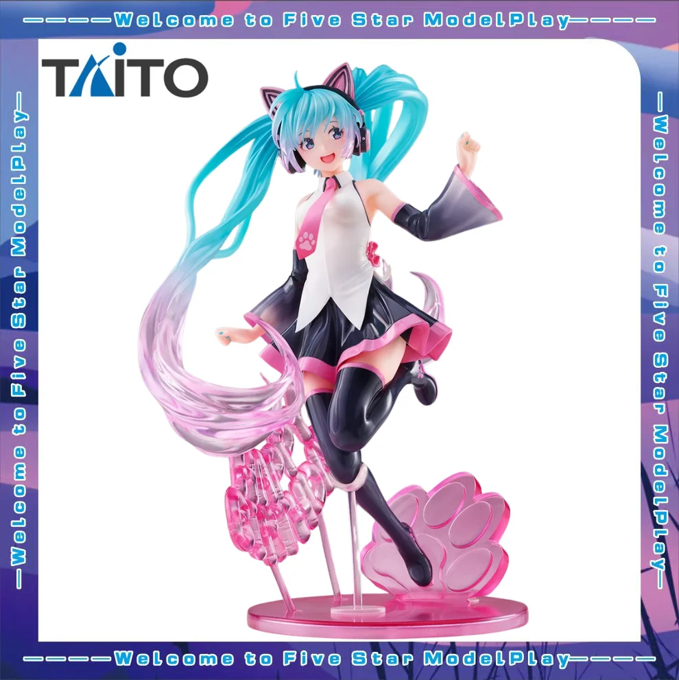 

【 FS 】TAITO VOCALOID Miku Birthday 2021- Happy Cat Handmade Model Toy Gift