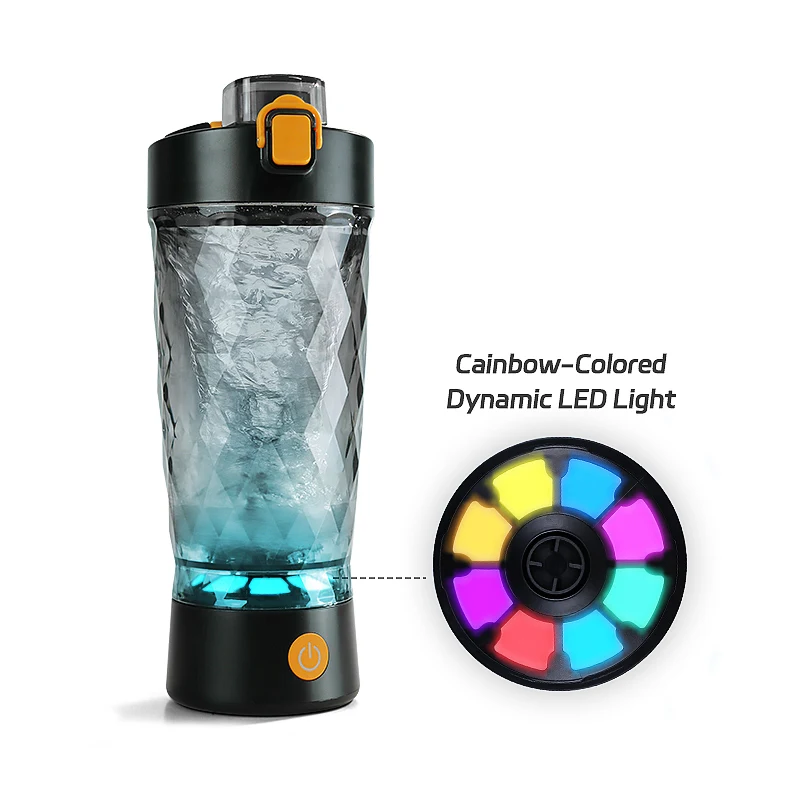 

24165 Генри Ван, 22 унции, мини-шейкер для протеина, USB-портативный блендер, 650 мл, электрический шейкер для смузи