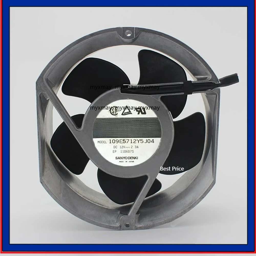 

Cooling Fan 109E5712Y5J04 DC 12V 2.3A 17251 172x150x51mm