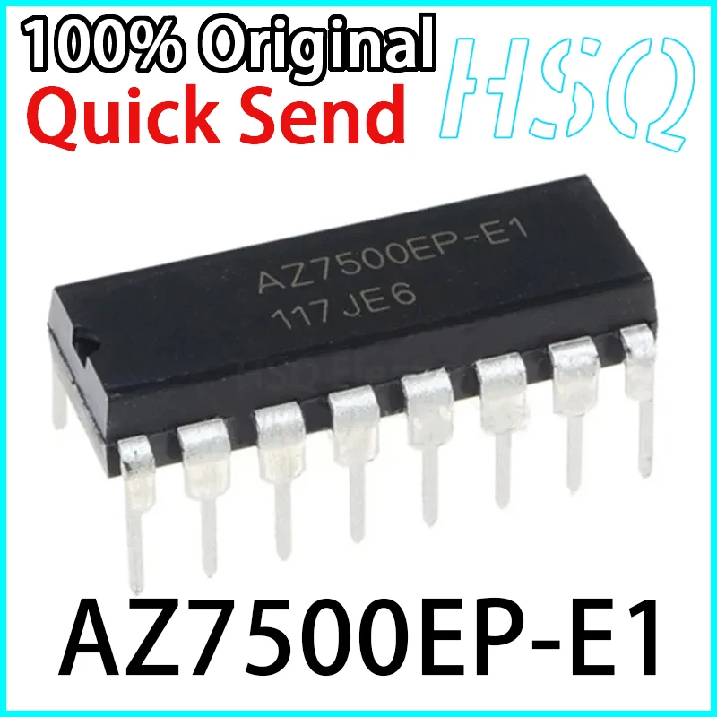 5ชิ้น AZ7500EP AZ7500EP-E1เดิมวงจรควบคุมการปรับความกว้างพัลส์ DIP16วงจรเสียบโดยตรง