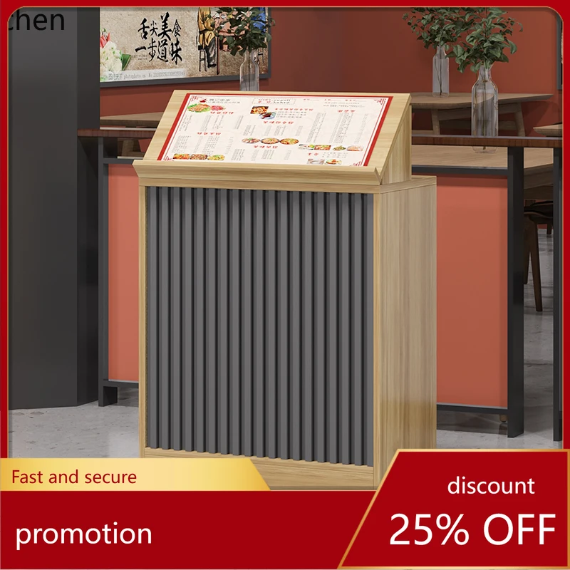 HT Restaurant Entrance Reception Desk Storefront Guide Desk Restaurant Entrance Guide  Inquiry Guide Desk