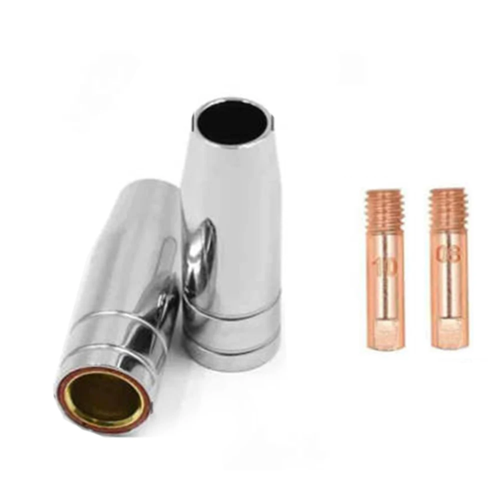 42 Pcs Quality Consumable Set For Mig Torch Gas Nozzles And Contact Tips Manufacturing And Metalworking DIY Accessories Welding