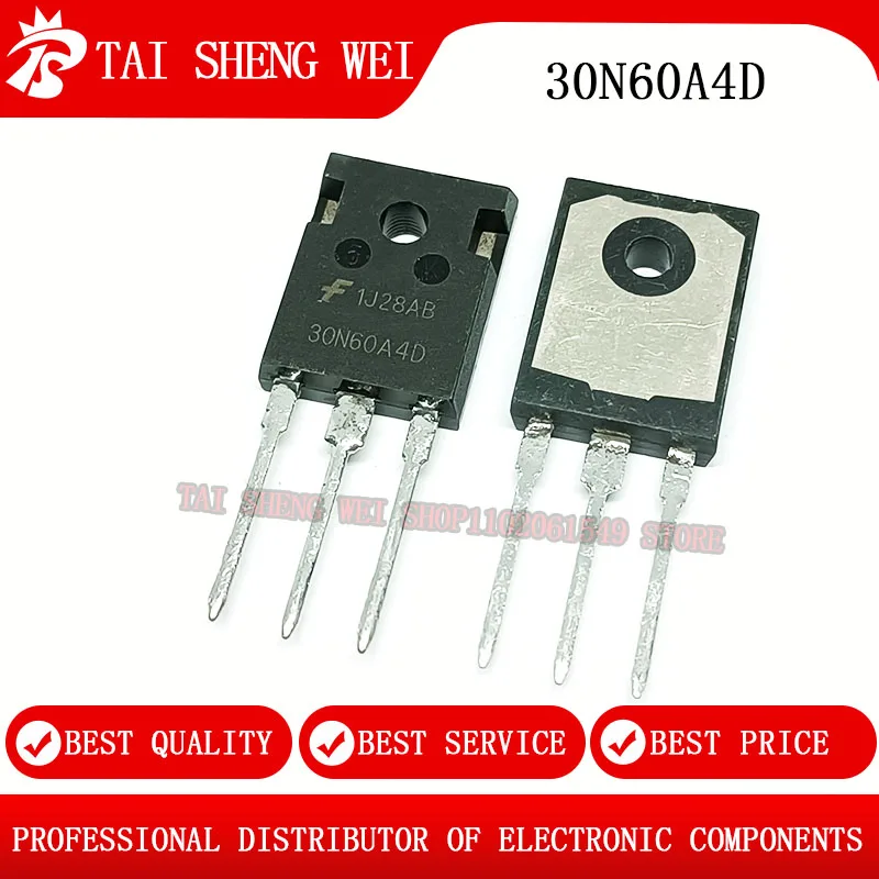 2pcs HGTG30N60A4D TO-247 HGTG30N60 30N60 TO-3P 30N60A4D TO247 new MOS FET transistor IGBT