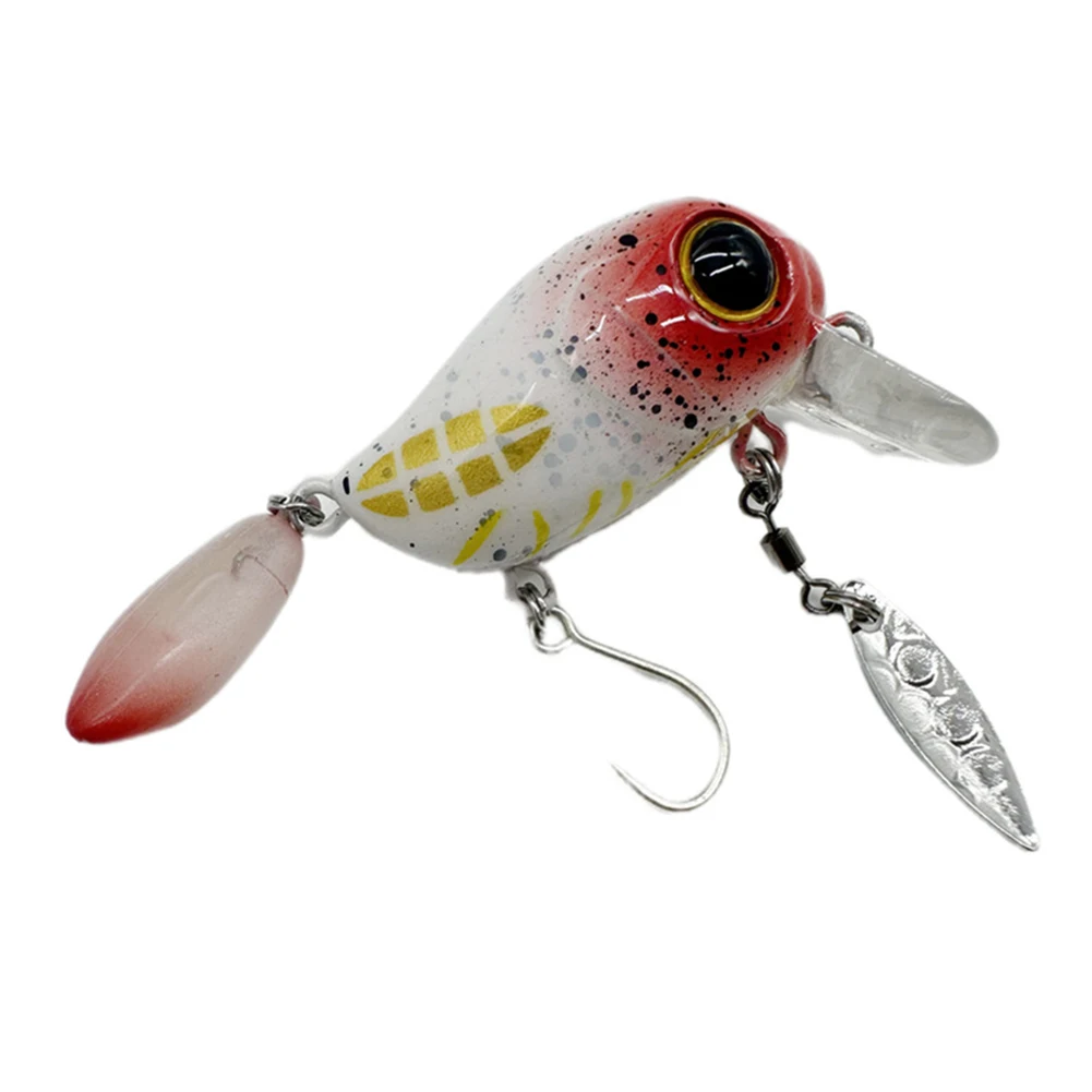 2g/30mm Fishing Lure Floating Minnow Top Water Hard Bait Knotty Crankbait Lures Carp Fishing Tackle