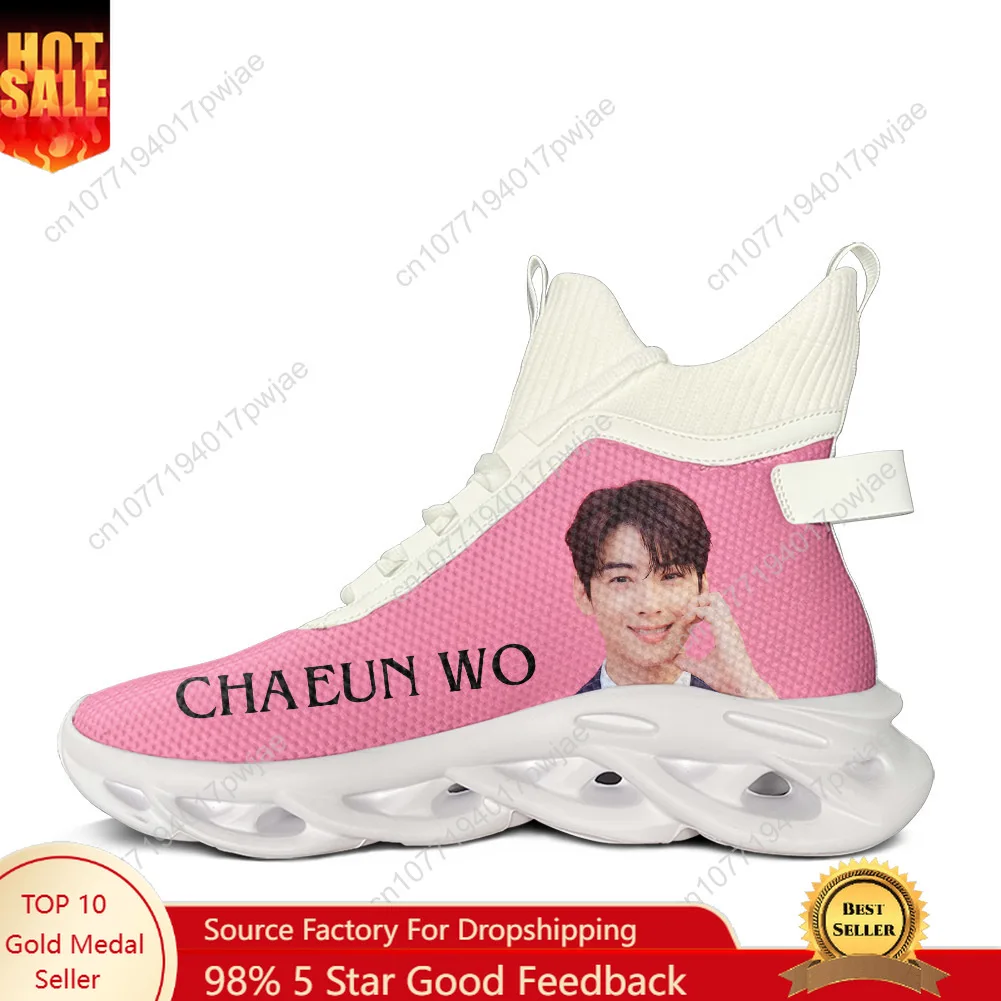 

KPOP Cha EunWoo High Top Flats Sneakers Mens Womens Hiking Sneakers Travel Mountaineering Lightweight Shoe Running Shoe