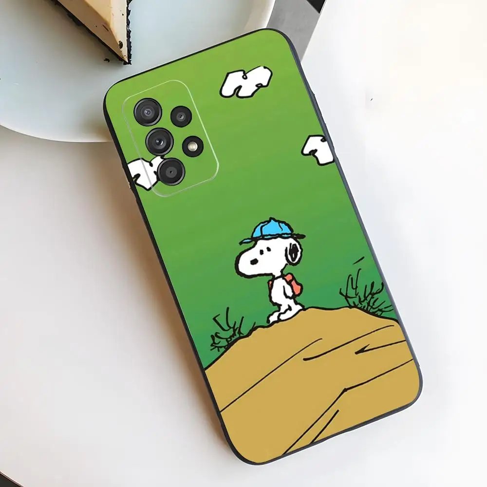 Cartoon O-SnoOPIES-YS Phone Case For Samsung S26 S25 Edge S24 S23 S22 Ultra Plus Fe A57 A37 A17 A56 5G Silicon Cover view 4