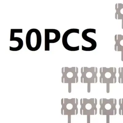 Power Tool Nickel Sheets Workshop Equipment for 4s Battery Pack 50Pc Lithium Nickel Plated Steel Replace for t6 U-Shaped Welding