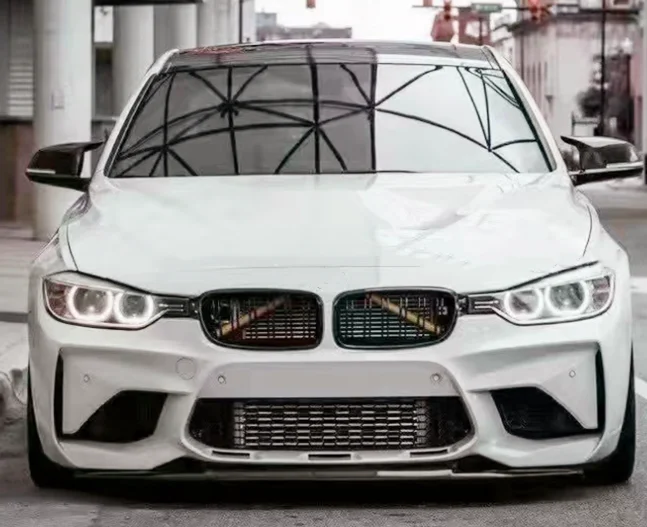 M2 Competition Style Front Bumper For BMW 3 Series F30 To BMW M2C Front Bumper Body Kit