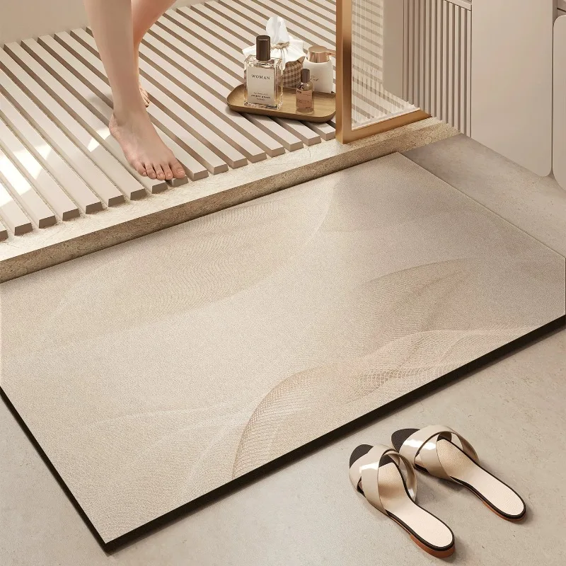 Bathroom absorbent diatom mud toilet doormat toilet toilet floor mat toilet carpet