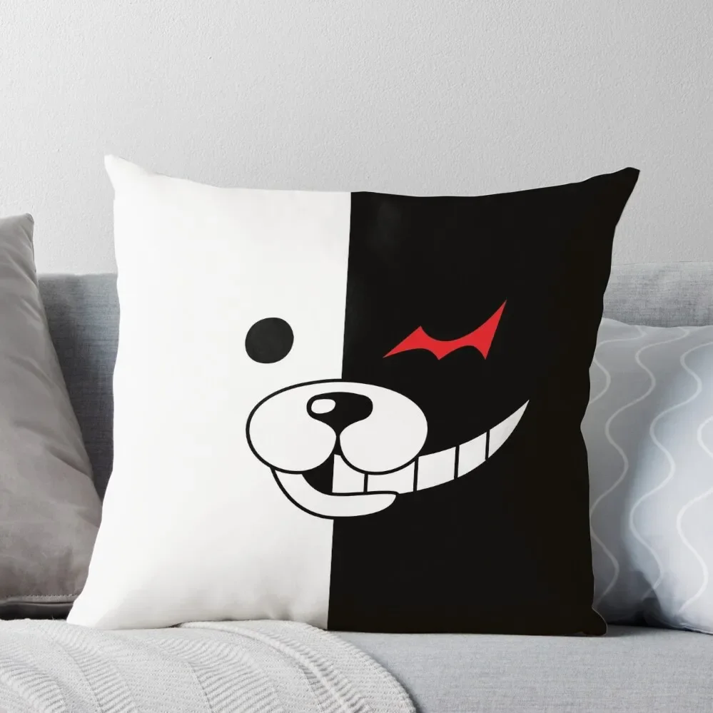 

Danganronpa - Monokuma Throw Pillow Christmas Pillow Cases Sofas Covers Pillows Aesthetic Sofa Cover