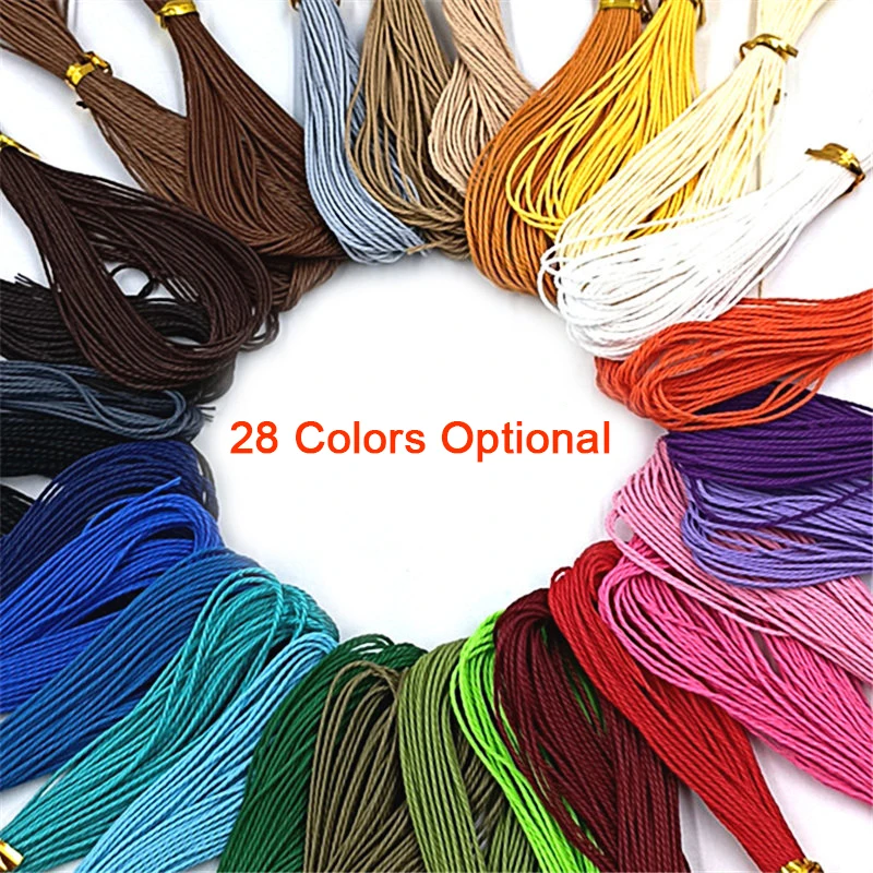 1mm*9.5m Beading Wax Thread Nylon Rope Jewelry Making Accessories DIY Handwork Wire